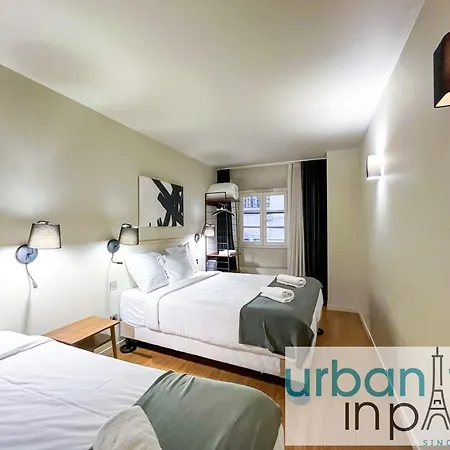 Апартаменты Urbanflat 132 - Superbe De 4 Dans Le Centre Париж